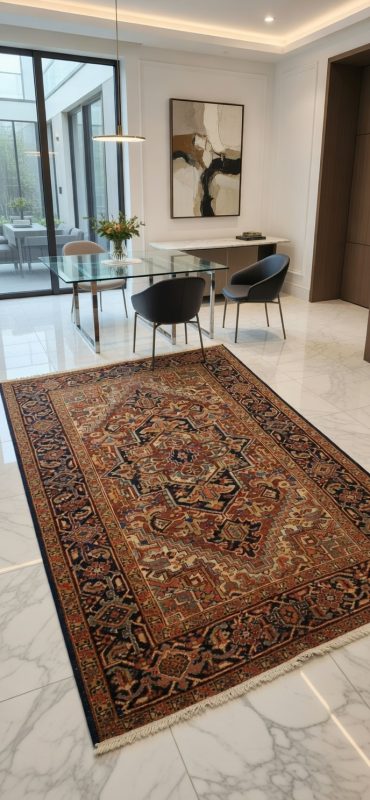 Tabriz |  hairs | 4x6ft | antique | made in Iran - Image 4