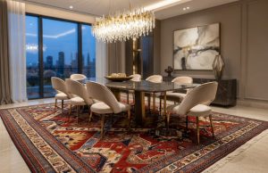 HAND MADE AFGHANI CARPET | GEOMATRIC DESIGN |  250X350CM | 8X11FT - Image 4